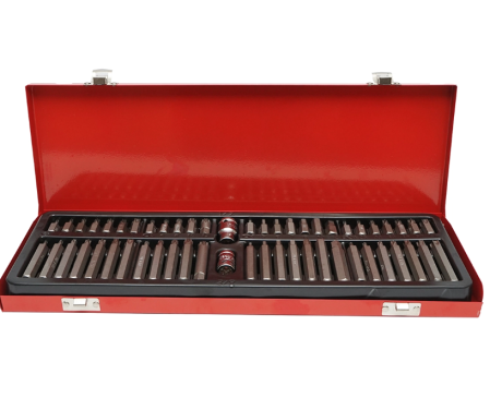 Produse noi (necategorizate) - Set 54 piese imbus, biti torx, hex si spline DISLF93 (BK88729)