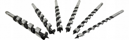 Set 6 burghie lemn 10-20mm lungi 230mm (V05076) [11]