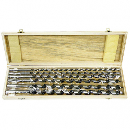 Set 6 burghie lemn 6-18mm lungi 460mm (S10472) [1]