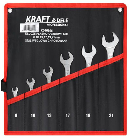 Set 6 chei fixe combinate 8-21mm 6bucati piese  (KD10925) [4]