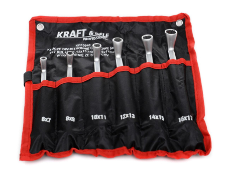 Set 6 chei inelare cu cot 6-17mm 6bucati piese crom-vanadiu CrV (KD10940) [2]