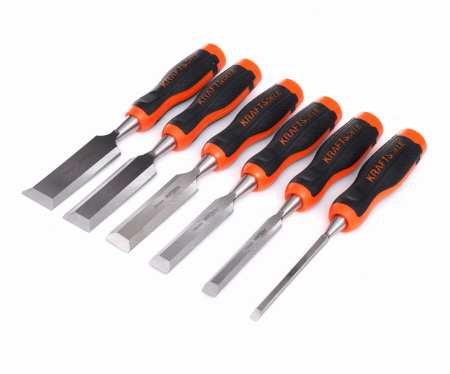 Set 6 dalti 230mm 6-38mm cu maner lemn (KD11772) [6]