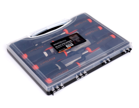 Set 6 dalti 230mm 6-38mm cu maner lemn (KD11772) [10]