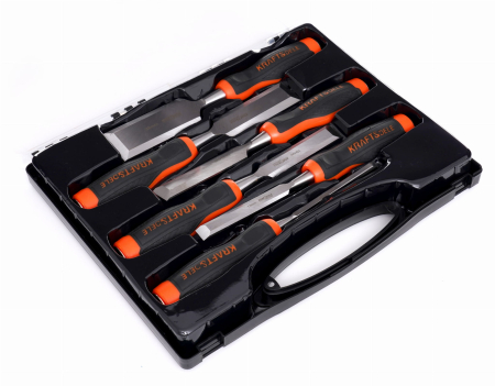 Set 6 dalti 230mm 6-38mm cu maner lemn (KD11772) [2]