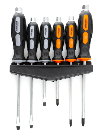 Scule de mana - Set 6 surubelnita plate cruce impact  (KD10898)