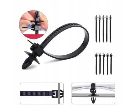 Set 620 clipsuri si cleme auto + 45 accesorii, 665 bucati (S11571) [6]
