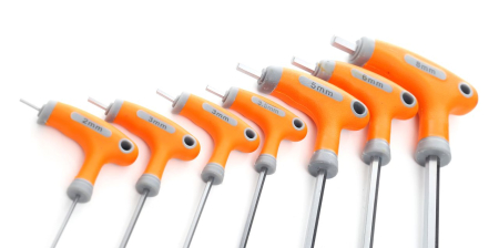 Set 7 chei imbus lungi cu maner 2-8mm surubelnita (KD10248) [3]