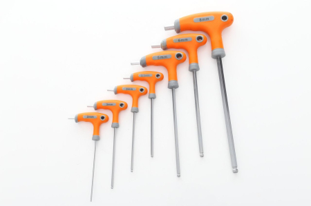 Set 7 chei imbus lungi cu maner 2-8mm surubelnita (KD10248) [5]