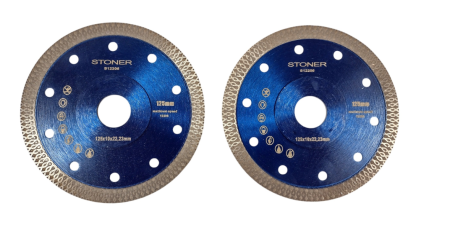Set 8 carote diamantate M14 6-68 mm pentru gresie si placi ceramice + 2 discuri diamantate 125 mm (S12206) [6]