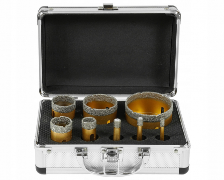 Set 8 carote diamantate piatra gresie faianta beton 6-68mm M14 (V05091) [5]