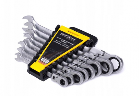 Set 8 chei cu clichet articulate 8-22mm 8bucati piese cap flexibil Cr-V (KD11302) [2]
