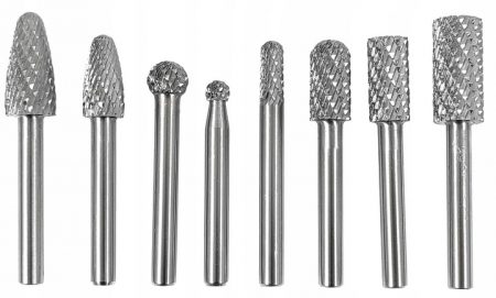 Set 8 freze HSS 6mm pentru metal (V05040) [1]