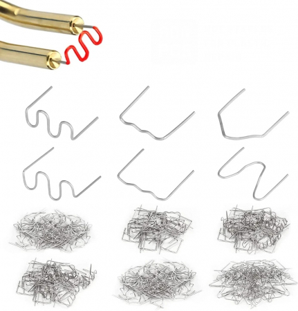 Produse noi (necategorizate) - Set 800 capse cleme sarme agrafe sudat lipit plastic (KD10765)