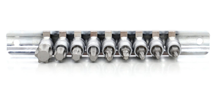 Set 9 biti m imbus stelat cu suport sina 14 (KD10241) [3]