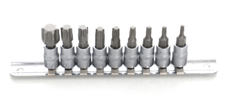 Set 9 biti m imbus stelat cu suport sina 14 (KD10241) [4]