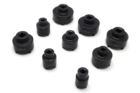 Set 9 buc chei tubulare pentru piulite cu flansa KM4-KM12  (KD12536) [8]