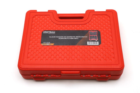 Set 9 buc chei tubulare pentru piulite cu flansa KM4-KM12  (KD12536) [17]