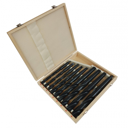 Burghie freze carote dalti dornuri - Set 9 burghiu metal 14.5-30mm HSS MK (S10421)