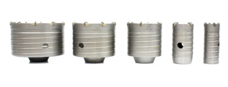 Set 9 carote cu vidie pentru beton 10-100mm cu adaptor SDS+ SDS Max (S10329) [2]