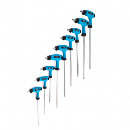Set 9 chei torx lungi cu maner T10-T50 surubelnita (TA1043) [2]