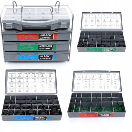 Produse noi (necategorizate) - Set 900 garnituri O-ringuri rezistente la ulei (KD10505)