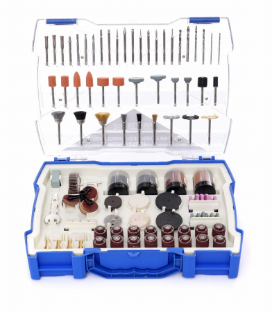 Polizor mini - Set accesorii mini freze 239 buc (KD10756)