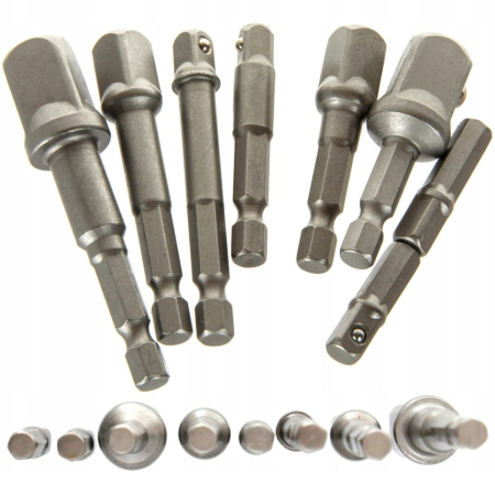 Produse noi (necategorizate) - Set adaptoare autofiletanta 7 buc 14-38-12  (KD1559)