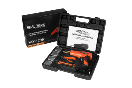 Set aparat de sudura plastic 85 W + accesorii (KD11295) [4]