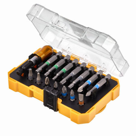 Set biti cu adaptor 15piese surubelnita filetanta (KD10473) [8]