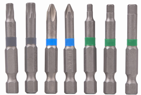 Set biti cu adaptor 15piese surubelnita filetanta (KD10473) [14]