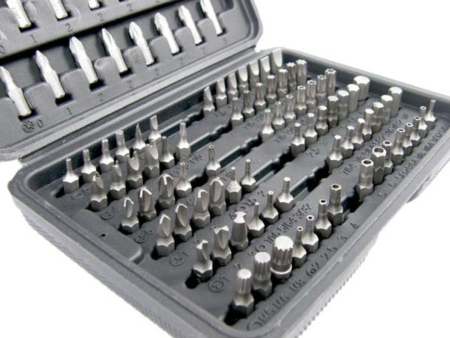 Set biti profesional 100 piese TORX PH PZ HEX SL cu adaptor si suport magnetic in valiza (KD10264) [3]