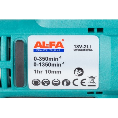Set bormasina cu acumulator 18V si bormasina cu percutie 2000W cu trusa accesorii (ALRH21L) [13]