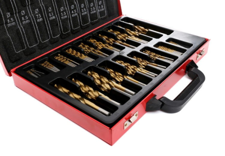 Set burghie din titan HSS pentru metal 170 buc (KD991) [2]