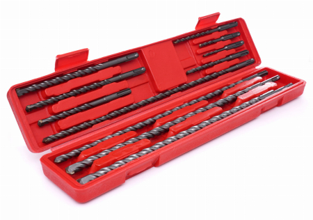 Set burghie pentru beton 11 buc SDS (KD984) [4]