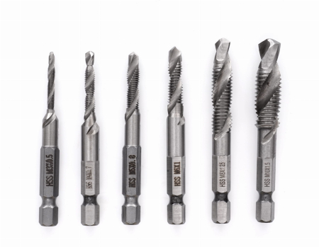 Tarozi si filiere - Set burghie pentru filetare M3-M10 (KD980)