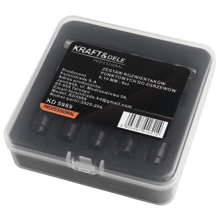 Set burghie pentru sudura în puncte, 9 piese (KD5989) [7]