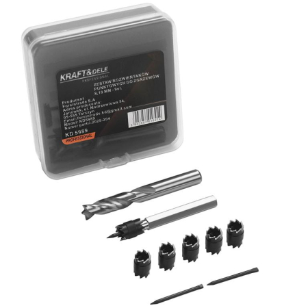 Produse noi (necategorizate) - Set burghie pentru sudura în puncte, 9 piese (KD5989)