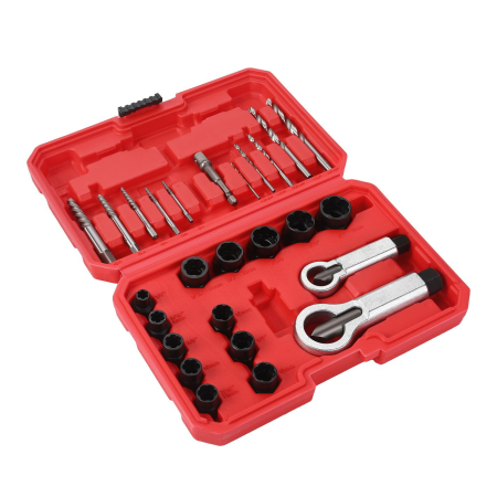 Set burghie si chei tubulare pentru indepartare suruburi rupte, 26 bucati (KD5988) [3]