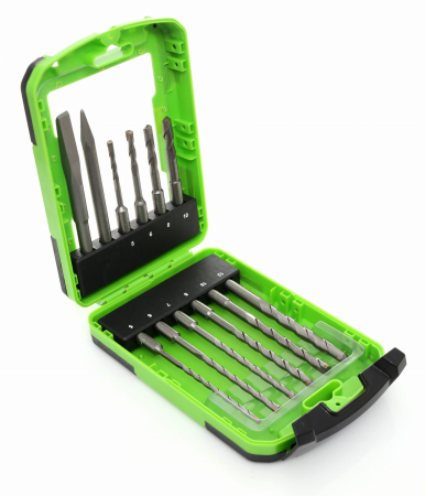 Scule de mana - Set burghie si dalti SDS 12 buc (KD988)