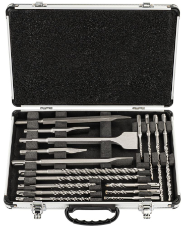 Set burghie si dalti SDS Plus 17 piese pentru beton zidarie cu valiza PM1488 (PM-ZWD-17T) [3]