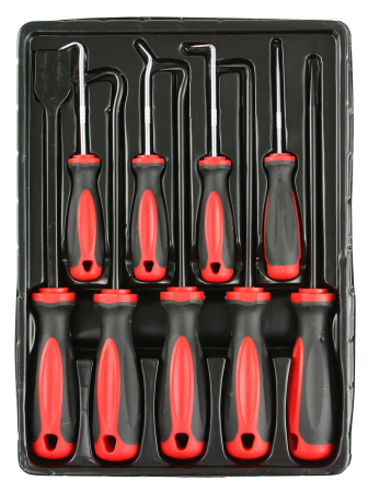 Set carlige raclete extractoare garnituri cu maner 9piese (M61020) [3]