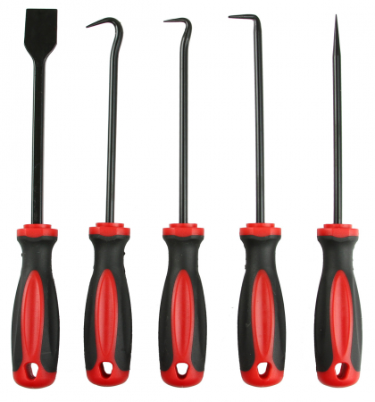 Set carlige raclete extractoare garnituri cu maner 9piese (M61020) [2]