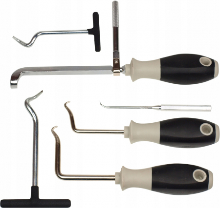 Set carlige raclete extractoare garnituri simering cu maner 6 piese (MTCXA-1110) [1]