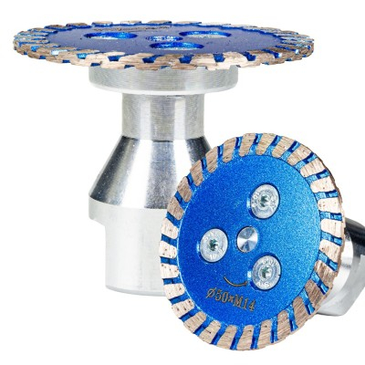 Set carote diamantate conice 6-68mm pentru gresie si portelan, cu adaptor si cutie (3337) [2]