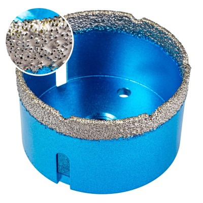 Set carote diamantate conice 6-68mm pentru gresie si portelan, cu adaptor si cutie (3337) [4]