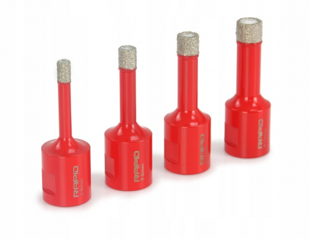Set carote diamantate piatra gresie faianta beton 6-12mm M14 5piese (M22596) [4]