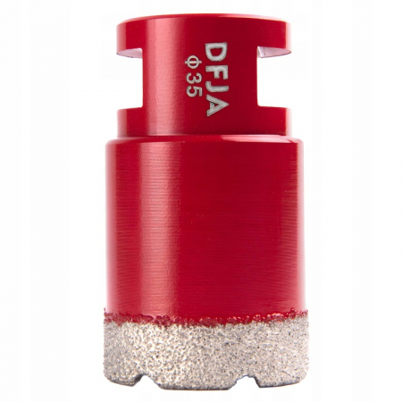 Set carote diamantate piatra gresie faianta beton 6-68mm HEX M14 6piese (CAR668M14-18) [6]