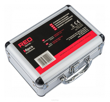 Set carote diamantate piatra gresie faianta beton 6-68mm HEX M14 6piese (RTZOD0045) [1]