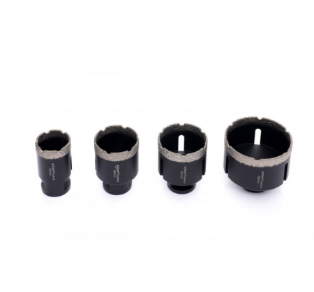 Set carote diamantate piatra gresie faianta beton 6-68mm M14 12piese (KD11227) [5]