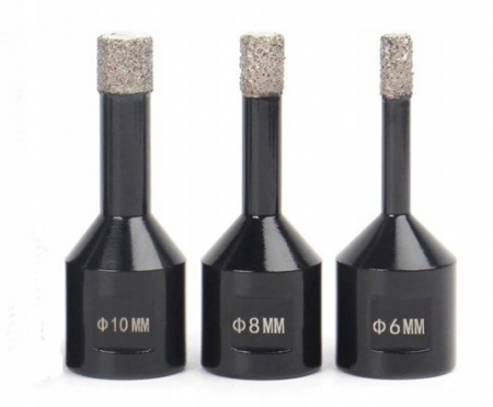 Set carote diamantate piatra gresie faianta beton 6-68mm M14 6piese (CAR668M14-13) [5]